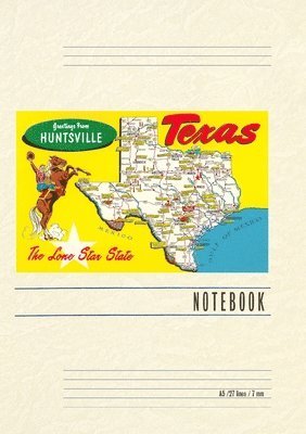 Vintage Lined Notebook Greetings from Huntsville, Häftad