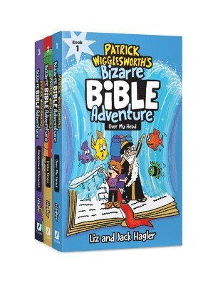Jack Hagler, Liz Hagler - Patrick Wigglesworth's Bizarre Bible Adventure Old Testament 3-Book Set: Over My Head, Tricky Times, Dangerous Dilemmas, Häftad