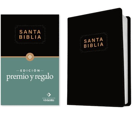 Santa Biblia NTV, Edicion premio y regalo  (ViniPiel, Negro, Letra Roja), Häftad