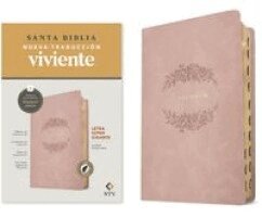 Nueva Traducción Viviente - Biblia letra súper gigante NTV, con Filament  (SentiPiel, Rosado pálido, Índice, Letra Roja), Inbunden. Tillgänglighet: Kommande