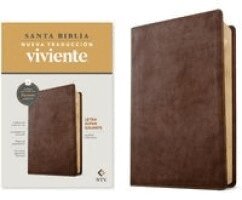 Nueva Traducción Viviente - Biblia letra súper gigante NTV, con Filament  (SentiPiel, Café rústico, Letra Roja), Inbunden. Tillgänglighet: Kommande