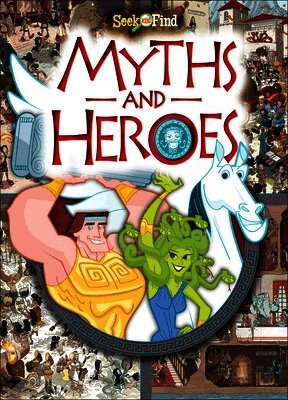 Melanie Zanoza Bartelme - Myths and Heroes: Seek and Find, Inbunden