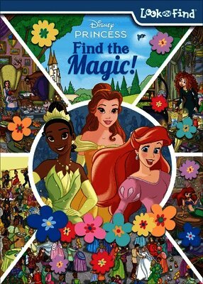 Pi Kids - Disney Princess Find the Magic!: Look and Find, Inbunden