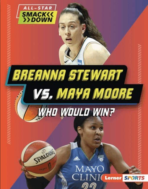 Kelley Barth - Breanna Stewart vs. Maya Moore, E-bok