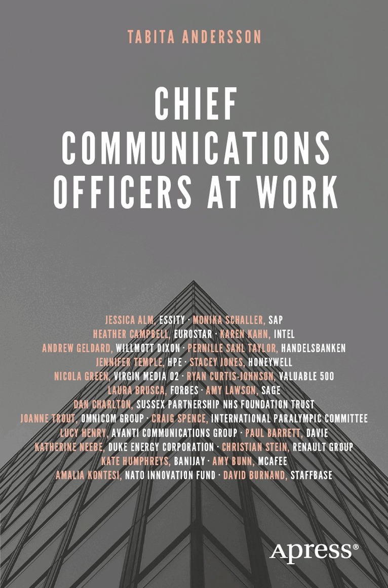 Tabita Andersson - Chief Communications Officers at Work, Häftad