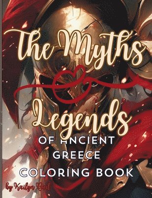 Myths and Legends of Ancient Greece Coloring Book, Häftad