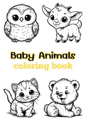 Beccanica K - Baby Animals coloring book, Häftad
