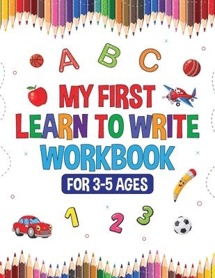 Gold Publishing - My First Learn to Write Workbook for Kids 3-5, Häftad