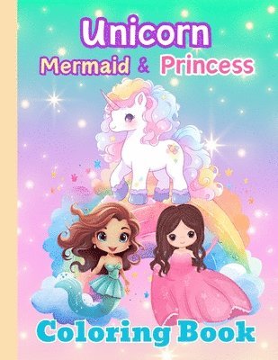 Sharon Rodriguez - Unicorn Mermaid Princess Coloring Book For Kids, Häftad