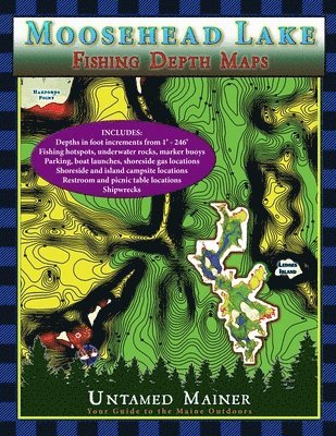 Angela Quintal-Snowman - Moosehead Lake Depth Maps, Häftad