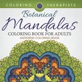 Botanical Mandalas Coloring Book For Adults - Antistress Coloring Book