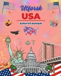 Utforsk USA - Kulturell malebok - Kreativ design av amerikanske symboler