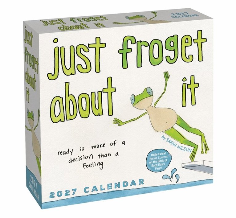 Sarah Nilson - Just Froget About It 2027 Day-to-Day Calendar, Övrigt