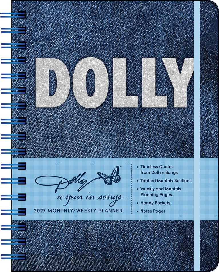 Andrews McMeel Publishing - Dolly Parton: A Year in Songs Deluxe Organizer 2027 Weekly Planner Calendar, Övrigt
