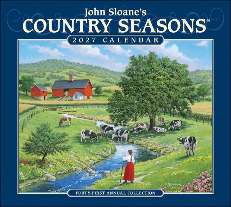 John Sloane - John Sloane's Country Seasons® 2027 Deluxe Wall Calendar, Övrigt. Tillgänglighet: Lägg i varukorg