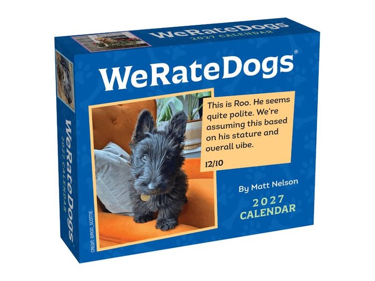 Matt Nelson - WeRateDogs 2027 Day-to-Day Calendar, Övrigt