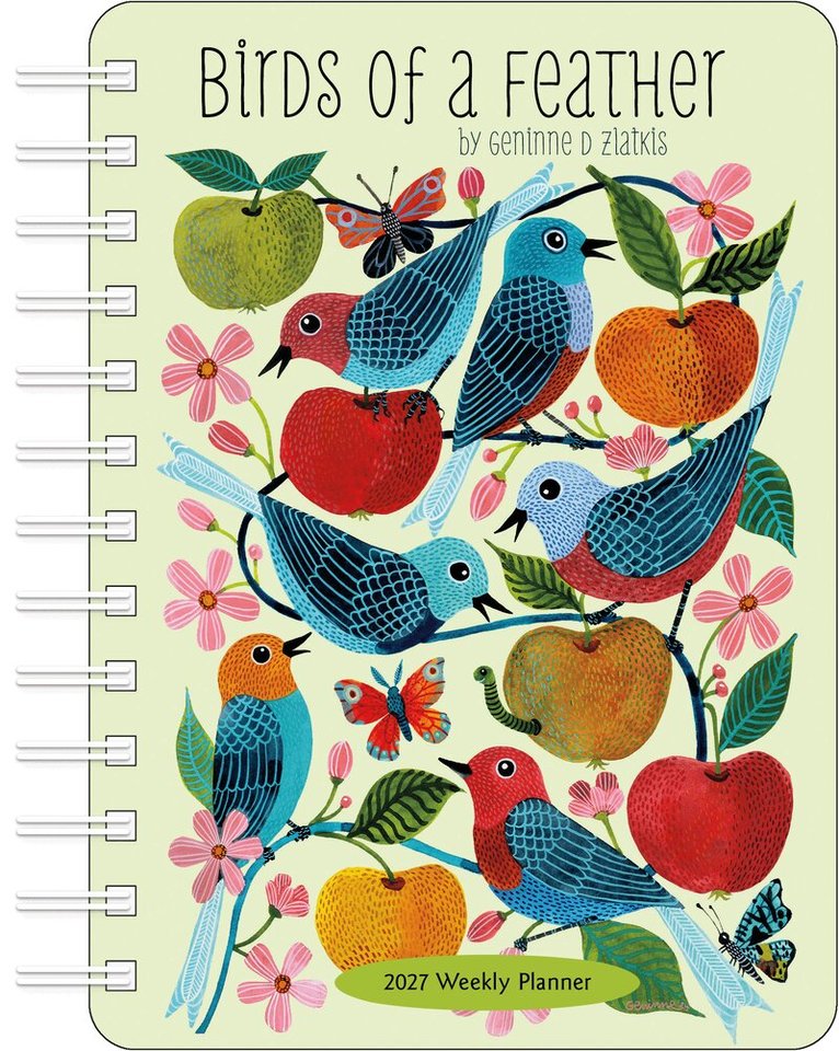 Geninne D Zlatkis - Birds of a Feather 2027 Weekly Planner Calendar, Övrigt