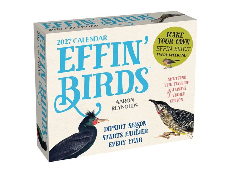 Aaron Reynolds - Effin' Birds 2027 Day-to-Day Calendar, Övrigt
