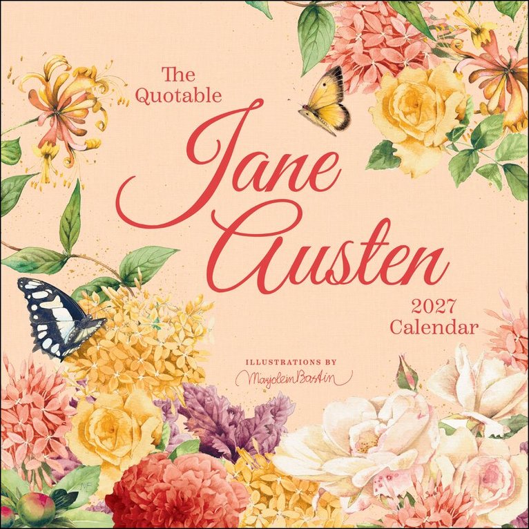 Jane Austen - Quotable Jane Austen 2027 Wall Calendar, Övrigt