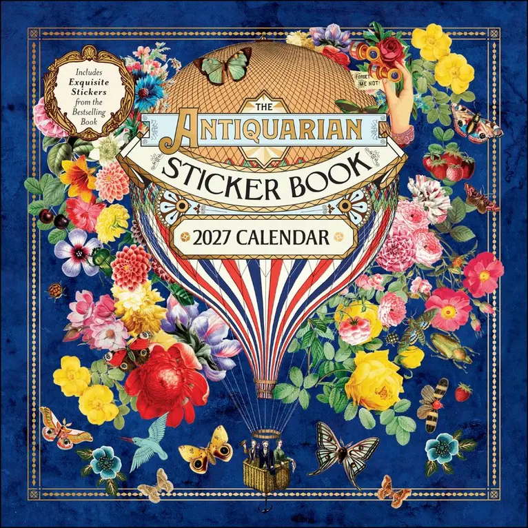 Macmillan Children's Books - Antiquarian Sticker Book 2027 Wall Calendar. Tillgänglighet: Lägg i varukorg