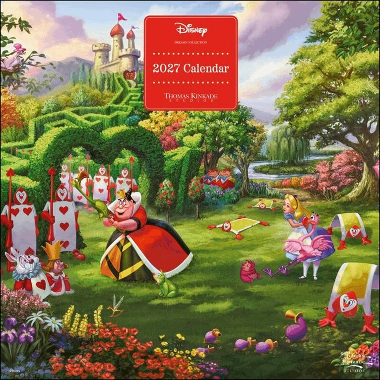 Thomas Kinkade - Disney Dreams Collection by Thomas Kinkade Studios 2027 Wall Calendar, Övrigt
