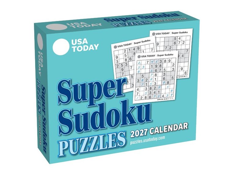 USA TODAY - USA TODAY Super Sudoku 2027 Day-to-Day Calendar, Övrigt