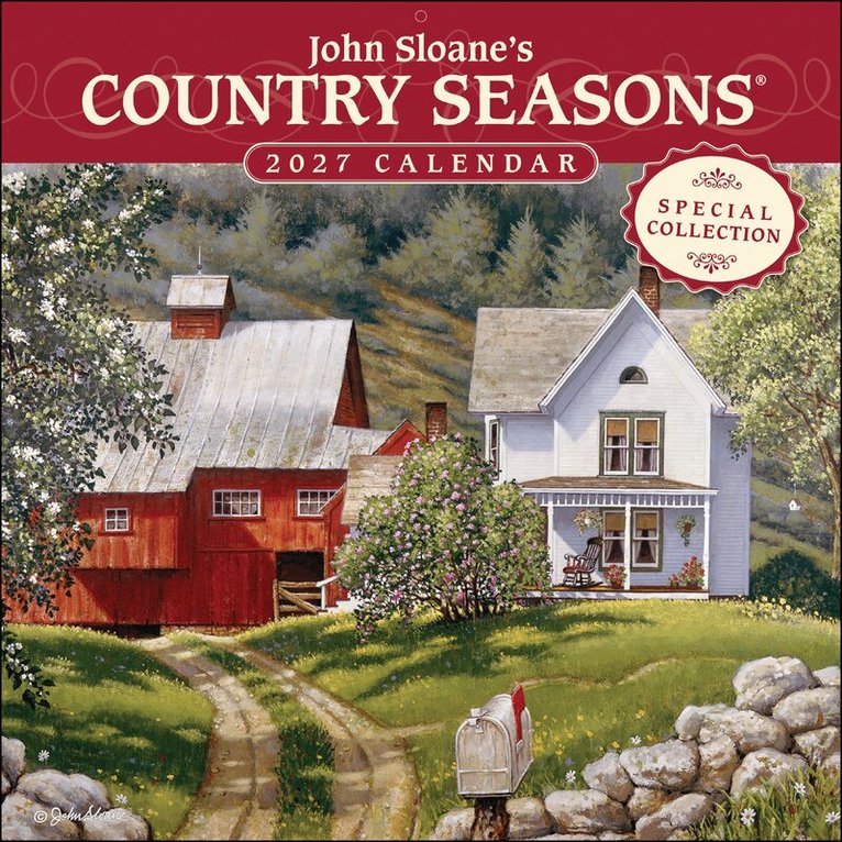 John Sloane - John Sloane's Country Seasons® 12 x 12 Special Collection 2027 Wall Calendar, Övrigt. Tillgänglighet: Lägg i varukorg