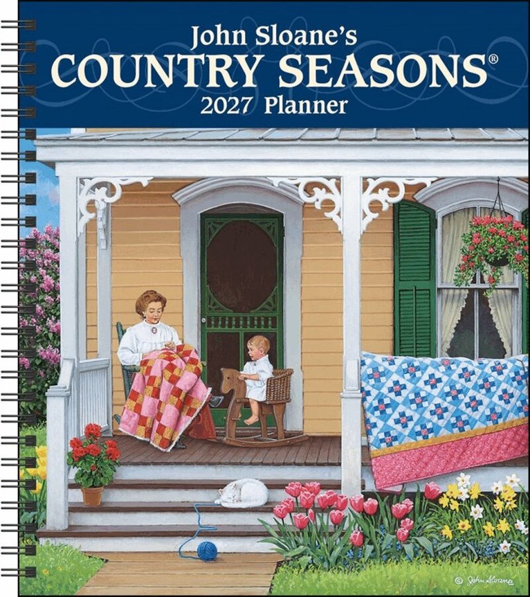 John Sloane - John Sloane's Country Seasons® 12-Month 2027 Monthly/Weekly Planner Calendar, Övrigt. Tillgänglighet: Lägg i varukorg