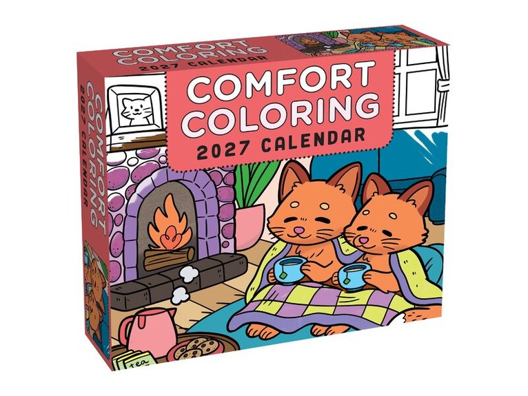 Andrews McMeel Publishing - Comfort Coloring 2027 Day-to-Day Calendar, Övrigt