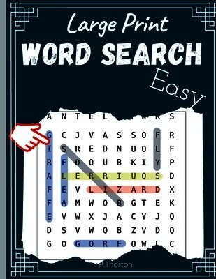 P Thorton - Word Search Large Print, Häftad. Tillgänglighet: Lägg i varukorg