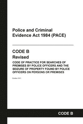 Home Office - PACE Code B, Häftad