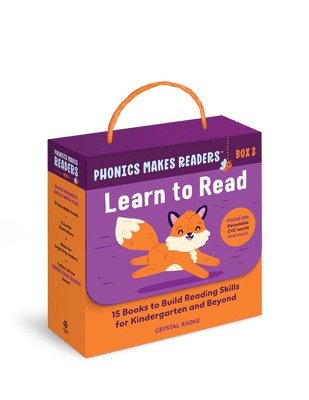 Crystal Radke - Phonics Makes Readers: Learn to Read Box 3, Häftad