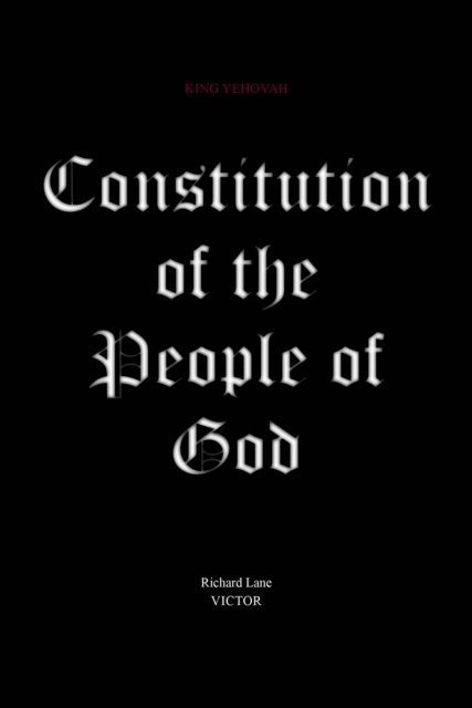 Richard Lane - Constitution of the People of God, E-bok