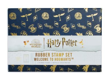 Harry Potter: Welcome to Hogwarts Rubber Stamp Set av Insight Editions