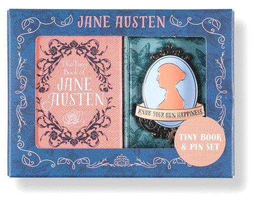 Insight Editions - Jane Austen Tiny Book and Pin Set, Övrigt