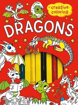 Weldon Owen - Creative Coloring: Dragons Mini-Coloring Kit, Häftad