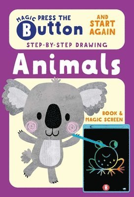 Iseek - Magic Button: How to Draw Animals, Inbunden