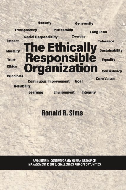 Ronald R. Sims - Ethically Responsible Organization, E-bok