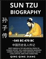 Qing Qing Jiang - Sun Tzu Biography - Author of Sunzi's Art of War, Most Famous & Top Influential People in History, Self-Learn Reading Mandarin Chinese, Vocabulary, Easy Sentences, HSK All Levels, Pinyin, English, Häftad