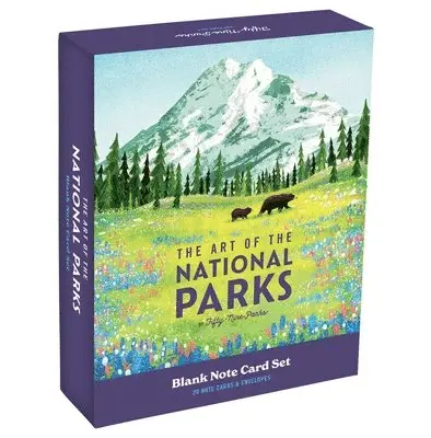 Fifty-Nine Parks - Art of the National Parks Boxed Note Card Set. Tillgänglighet: Lägg i varukorg
