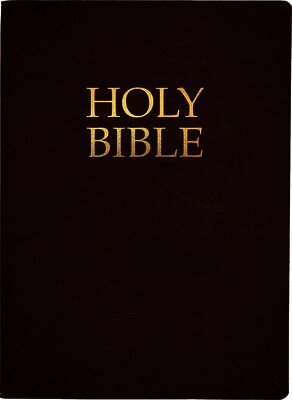 Whitaker House - Kjver Holy Bible, Large Print, Dark Mahogany Genuine Leather, Thumb Index, Inbunden