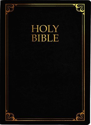 Whitaker House - KJV Family Legacy Holy Bible, Large Print, Black Genuine Leather, Thumb Index, Inbunden