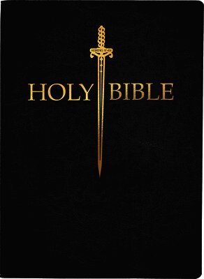 Whitaker House - KJV Sword Bible, Large Print, Black Genuine Leather, Thumb Index, Inbunden