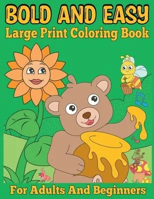 Nikolas Norbert - Bold and Easy Large Print Coloring Book for Adults and Beginners, Häftad. Tillgänglighet: Lägg i varukorg