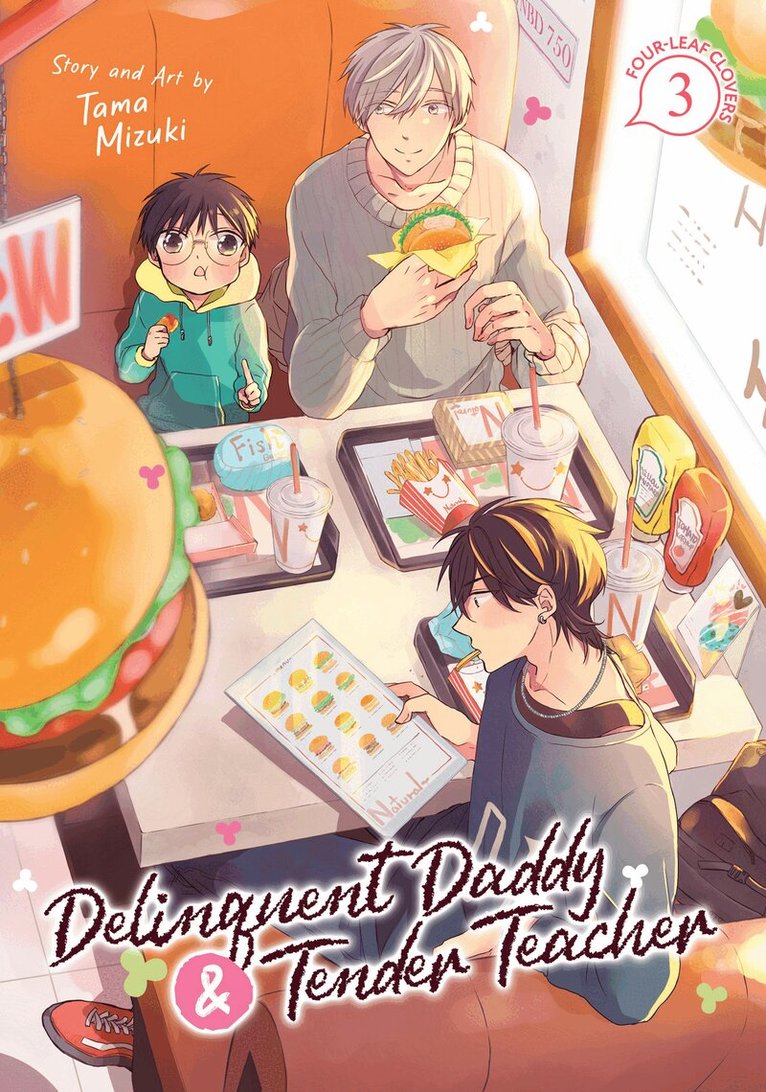Tama Mizuki - Delinquent Daddy and Tender Teacher Vol. 3: Four-Leaf Clovers, Häftad. Tillgänglighet: Lägg i varukorg
