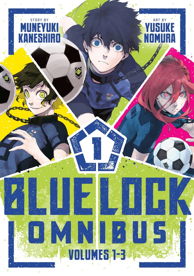Muneyuki Kaneshiro - Blue Lock Omnibus 1 (Vol. 1-3), Häftad