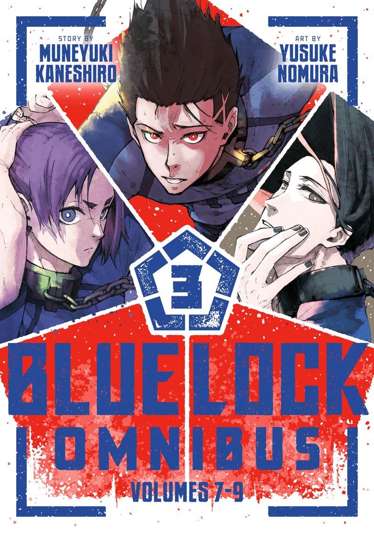 Muneyuki Kaneshiro - Blue Lock Omnibus 3 (Vol. 7-9), Häftad
