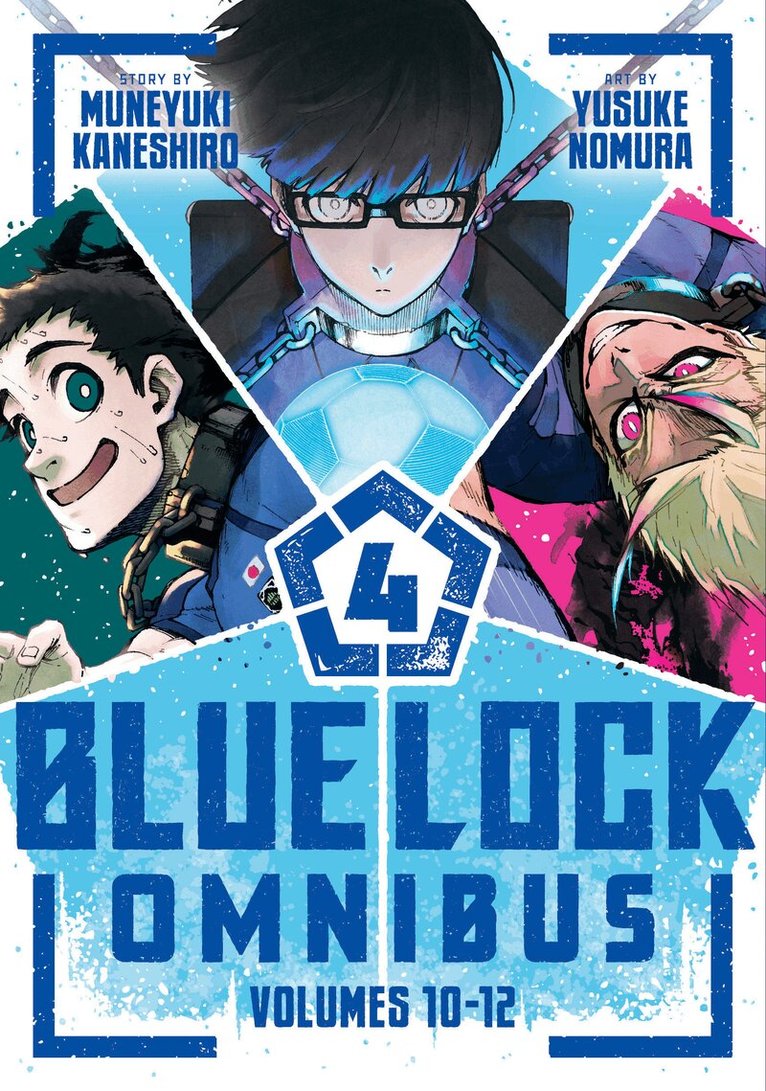Muneyuki Kaneshiro - Blue Lock Omnibus 4 (Vol. 10-12), Häftad