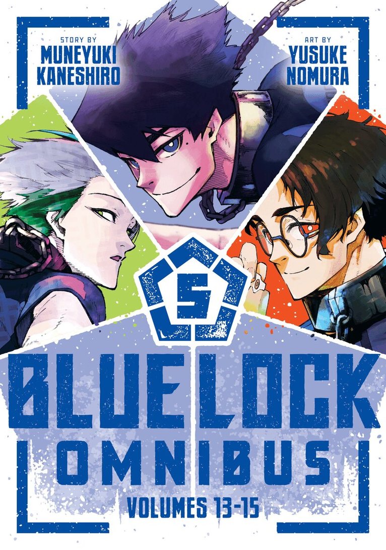 Muneyuki Kaneshiro - Blue Lock Omnibus 5 (Vol. 13-15), Häftad