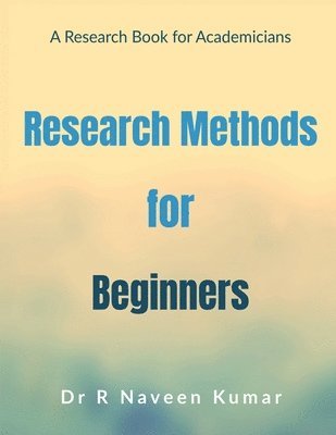 R - Research Methods for Beginners, Häftad